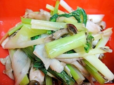 野菜ときのこのオイスターソース炒め☆